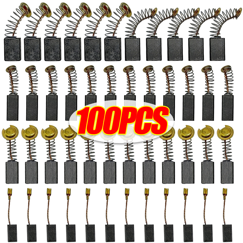 Power Tools Carbon Brush - Zestaw naprawczy szczotek węglowych 100/50 szt.