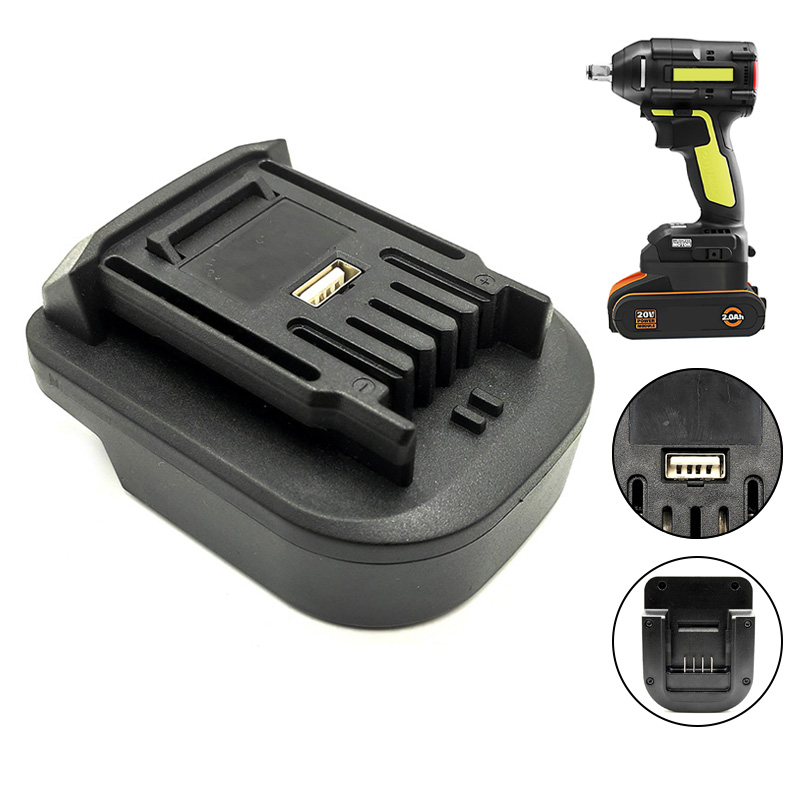 Power Tools That Are Green - Akumulator konwerter do obsługi Worx 4Pin