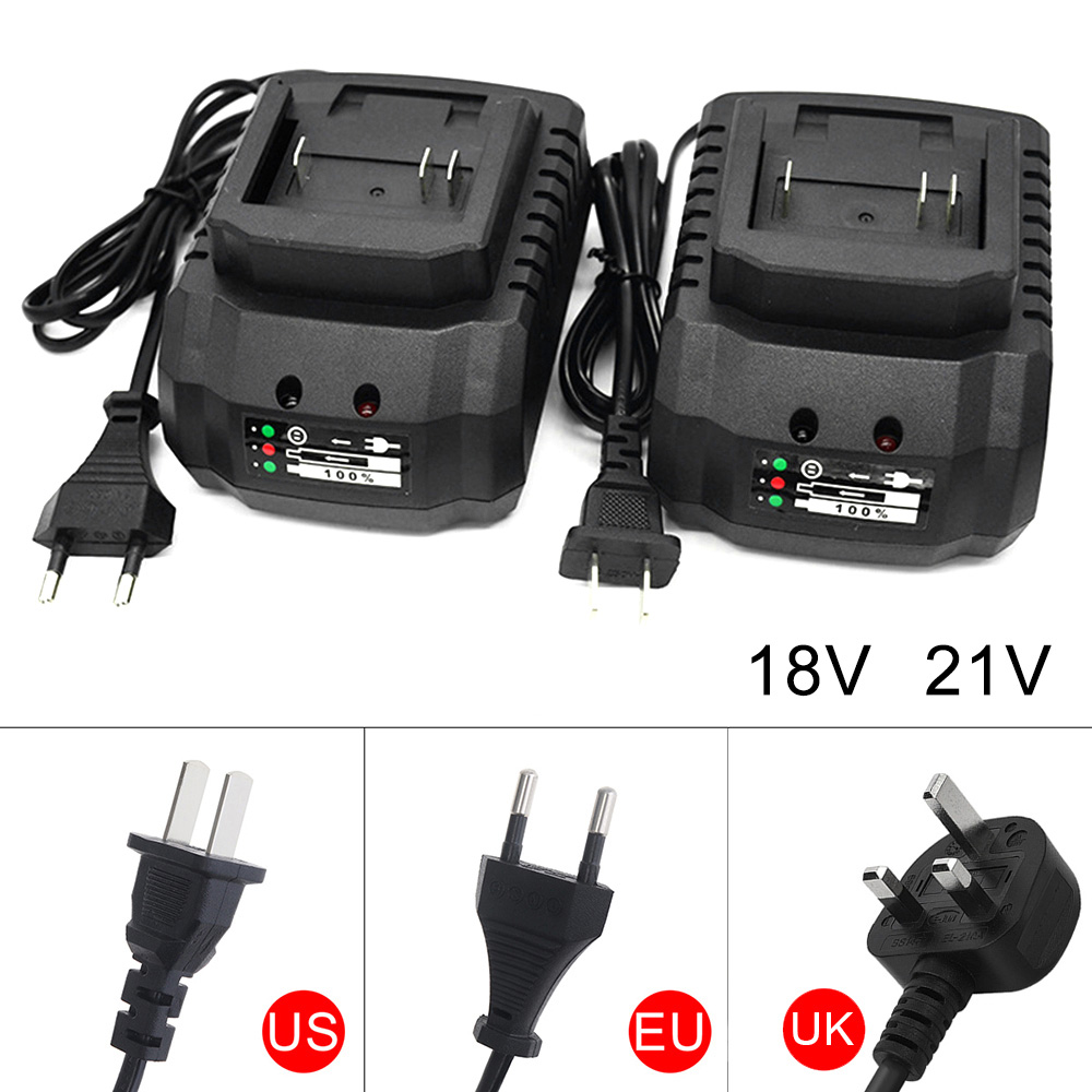 Power Tools Uk - Ładowarka do akumulatorów Li-ion 18V 21V