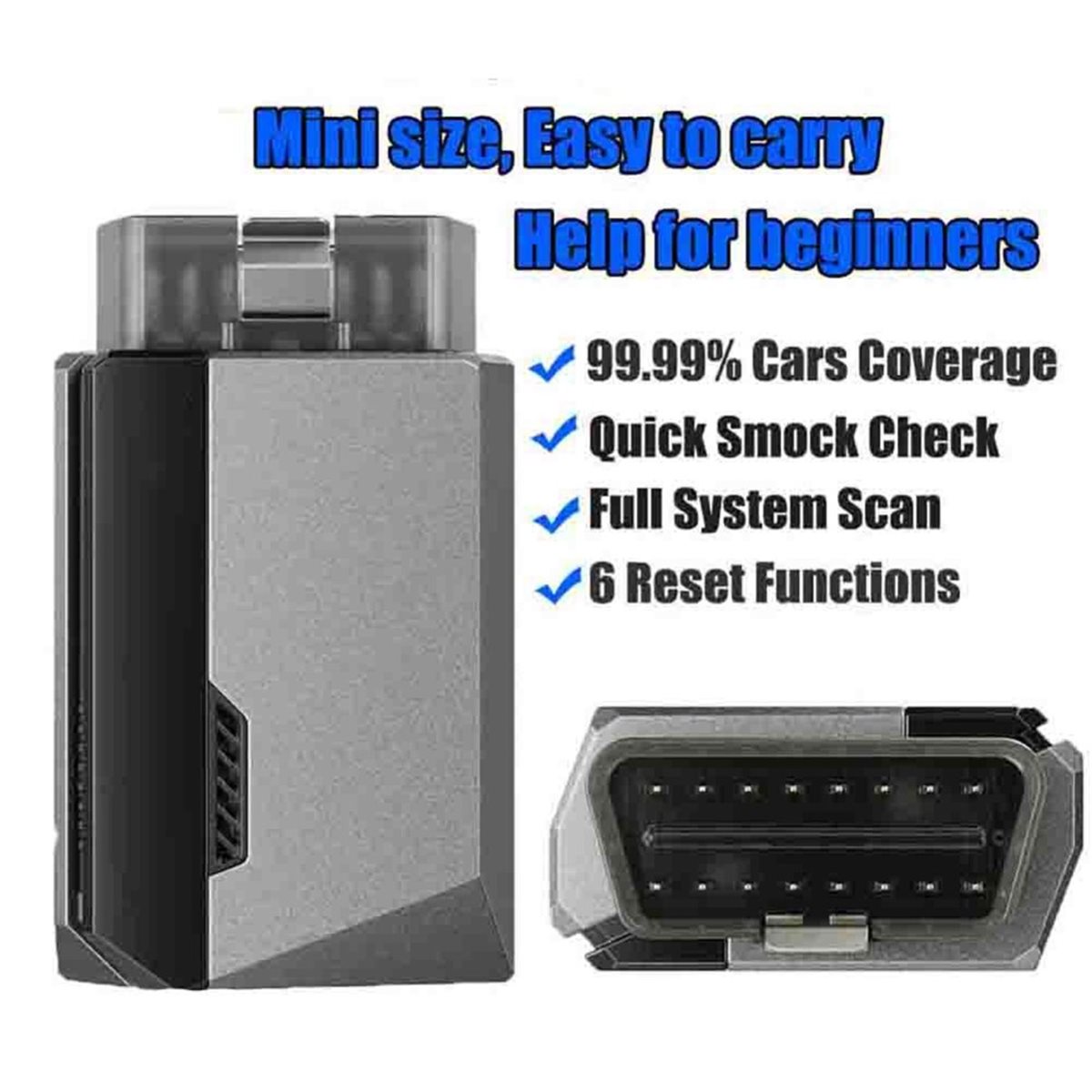 Health Power Tools - (A99Z) Skaner OBD2 Bluetooth do samochodu,