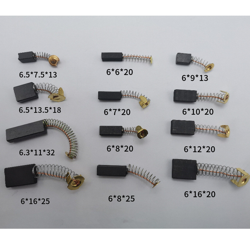 Power Tools Carbon Brush - 10 szt. Elektronarzędzie Szczotka węglowa Młot