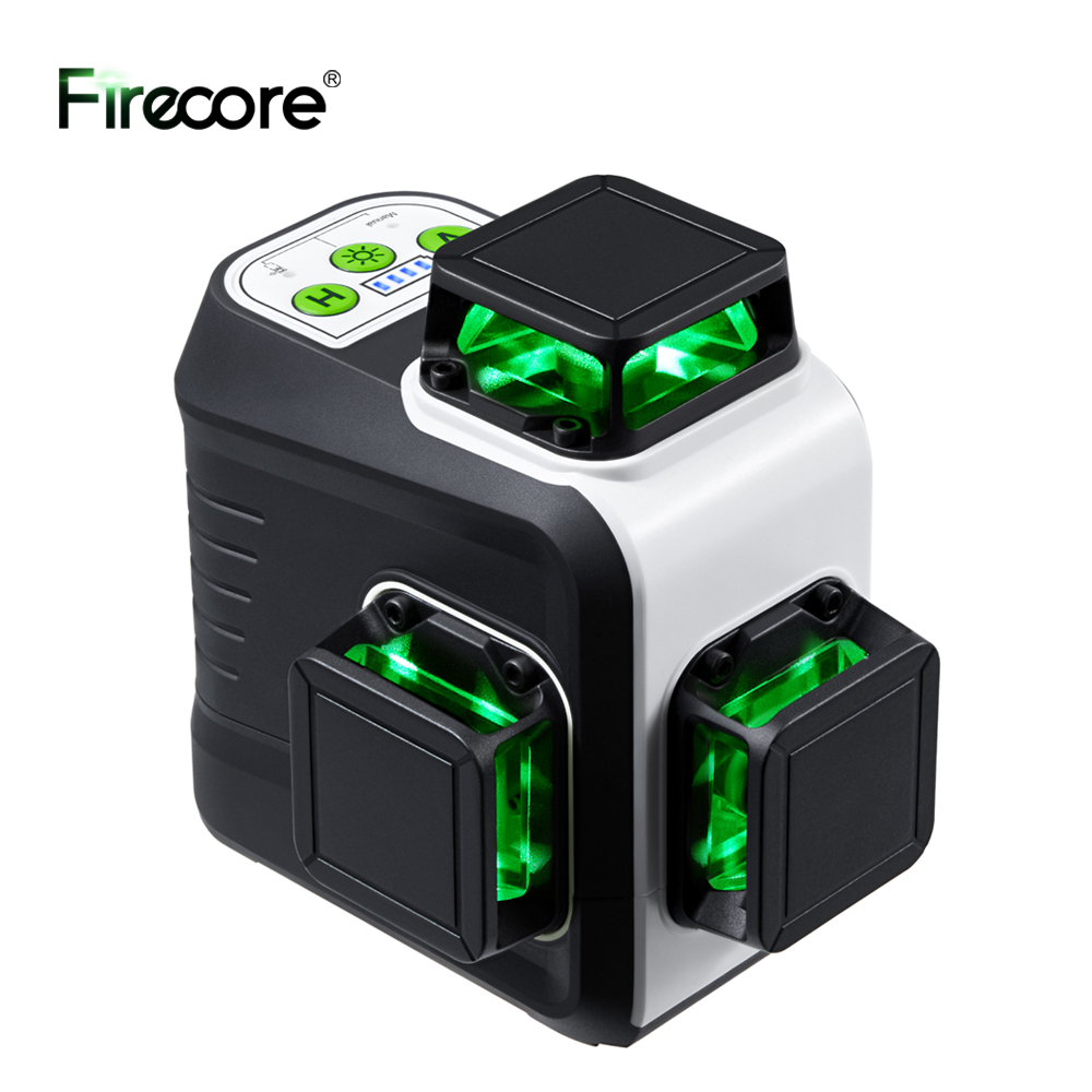 Power Tools That Are Green - FIRECORE 360 poziom lasera 12 linii