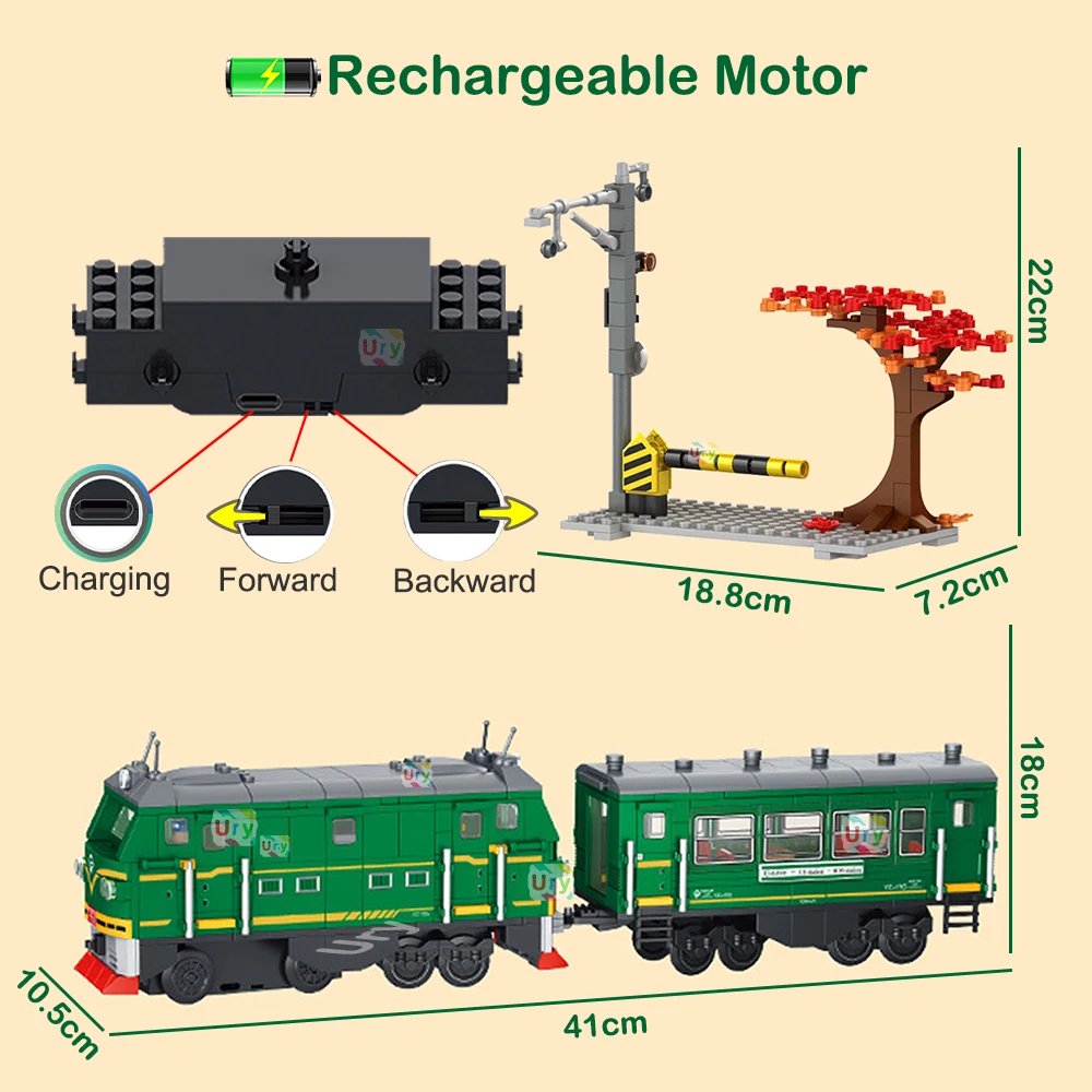 Techniczny Retro Zielony Pocią – Power Tools Lego recenzja i cena