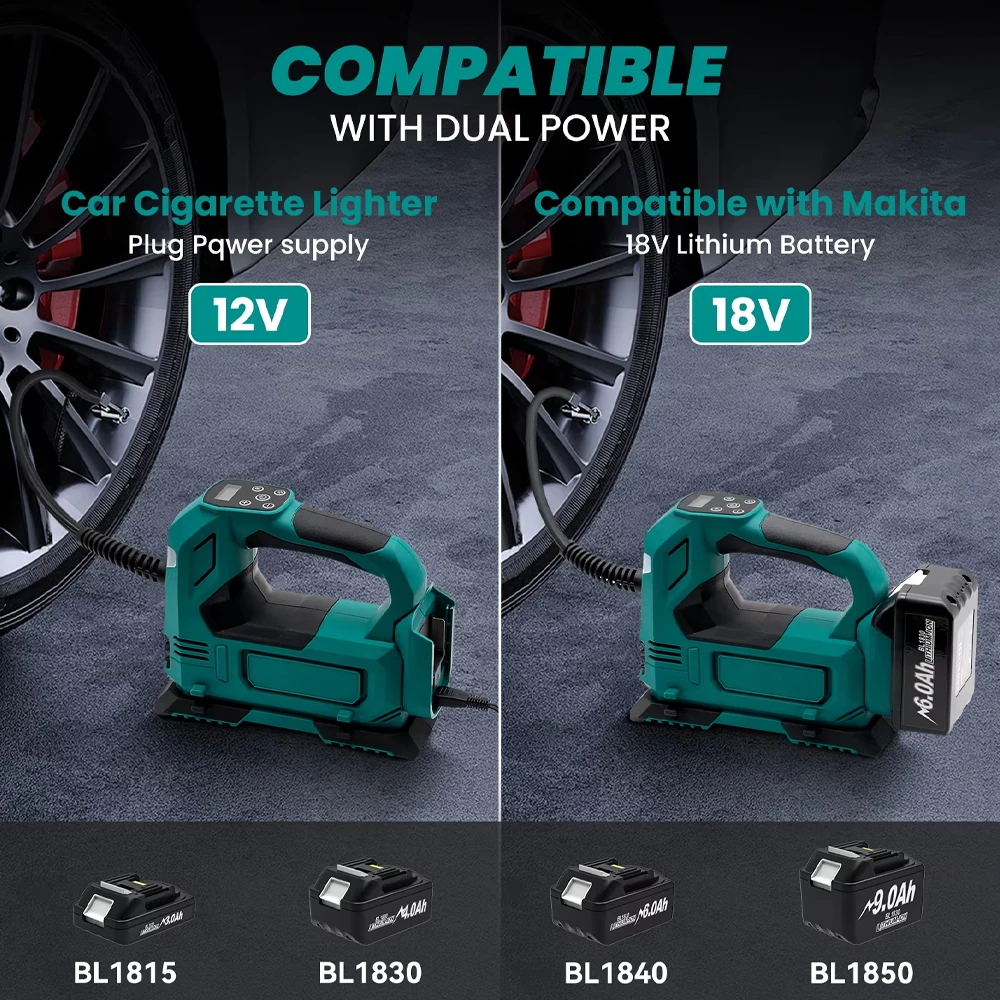 Akumulatorowa pompka do opon l – Power Tools Makita recenzja i cena