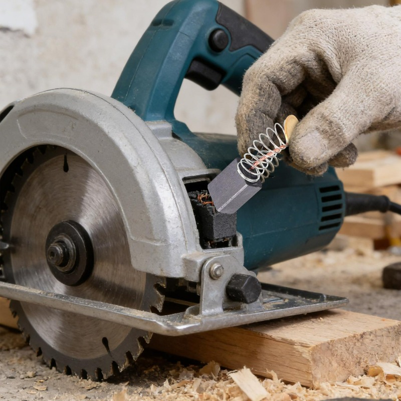 Zestaw naprawczy szczotek węgl – Power Tools Carbon Brush recenzja i cena