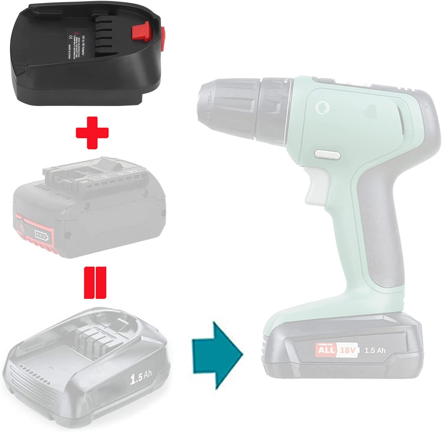 Adapter akumulatora do akumula – Power Tools That Are Green recenzja i cena