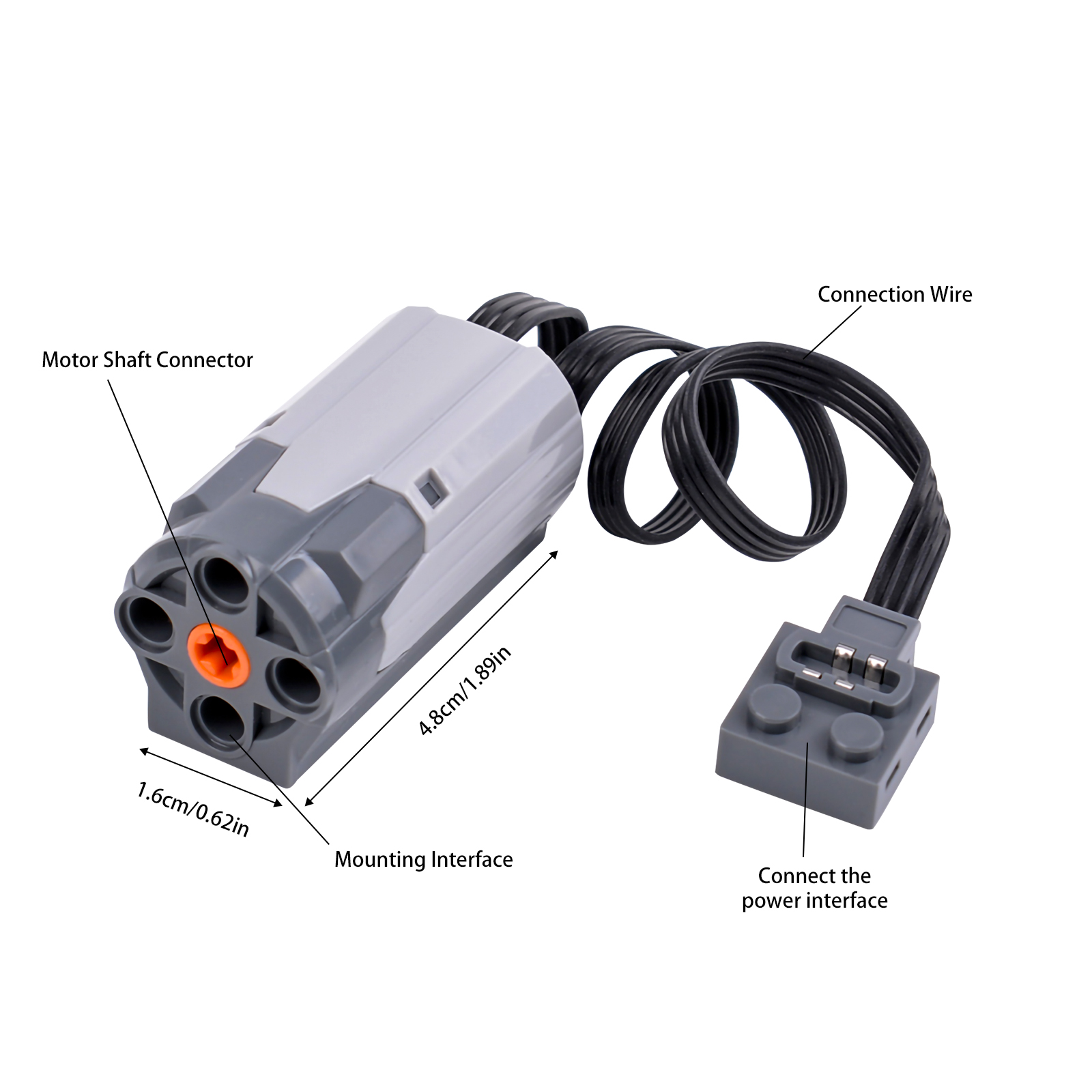 2 szt. M funkcje zasilania sil – Power Tools Lego recenzja i cena