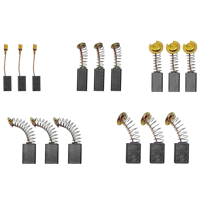 Zestaw 50 szt. szczotek węglow – Power Tools Carbon Brush recenzja i cena