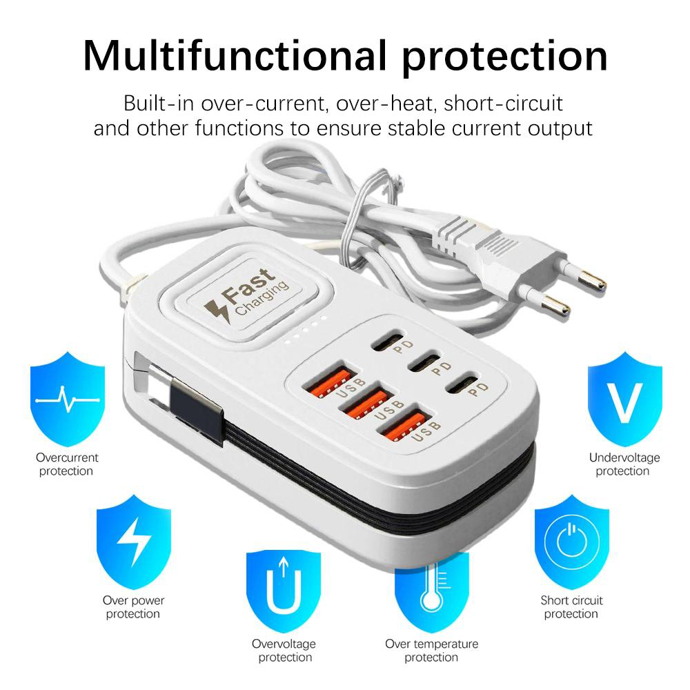 6-portowa szybka ładowarka USB – Power Tools Uk recenzja i cena