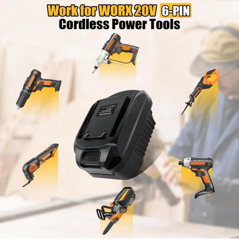Adapter baterii DM20WORX6 do D – Dewalt Power Tools Xr recenzja i cena